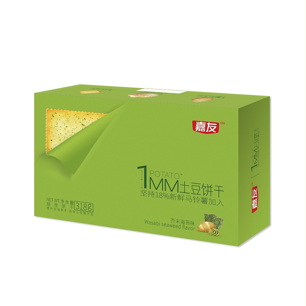 嘉友1MM芥末海苔味土豆餅干