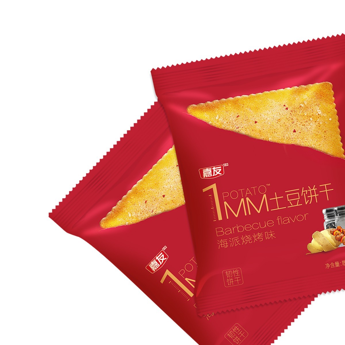 嘉友1MM海派燒烤味土豆餅干