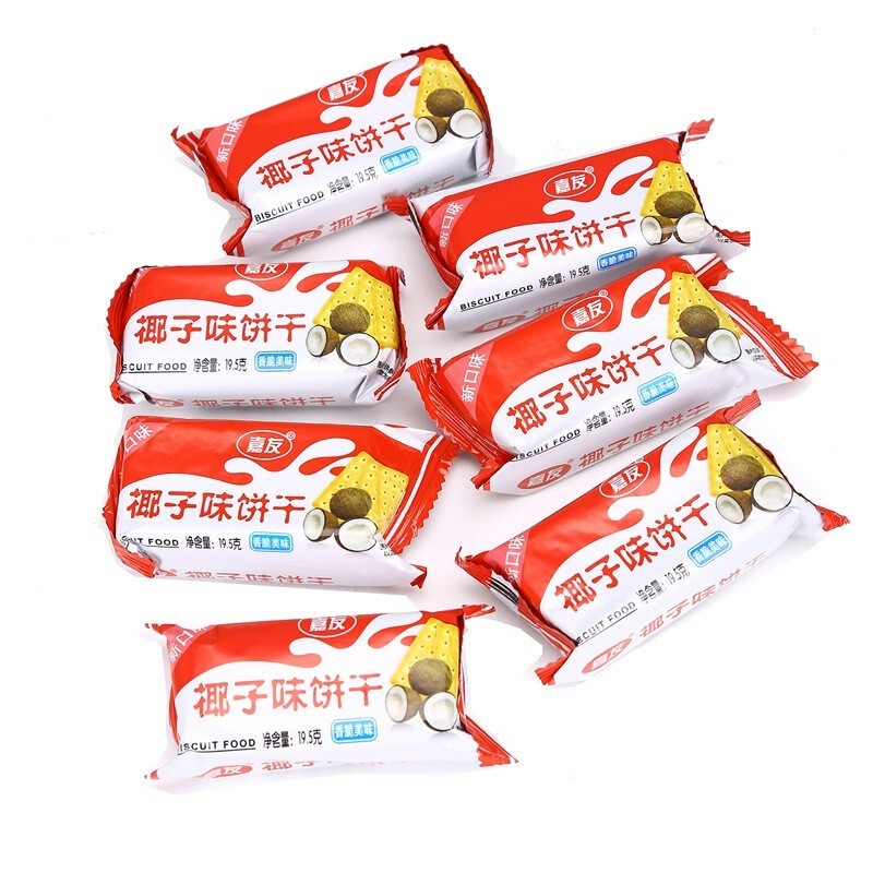 嘉友牛乳餅干椰子味468g