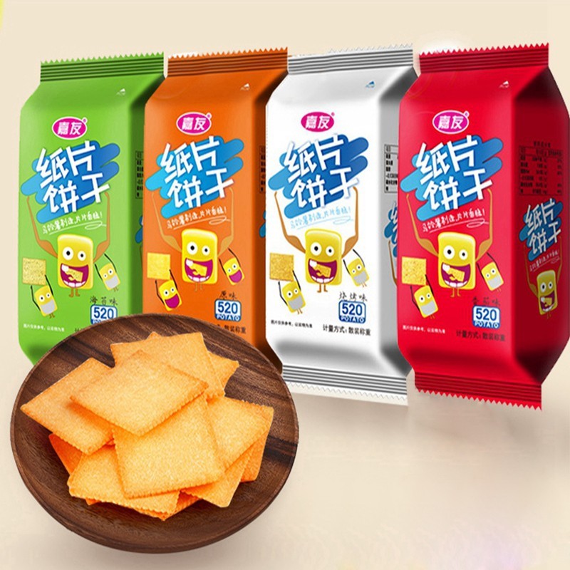 嘉友紙片餅干3kg整箱