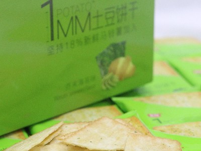芥末味薄脆餅?。∠挛绮桦p倍快樂~
